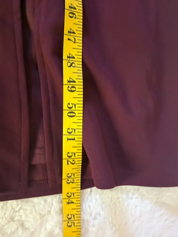 Lulus Alluring Sophistication Dark Plum Off-the-Shoulder Maxi Dress Size Large - Image 9