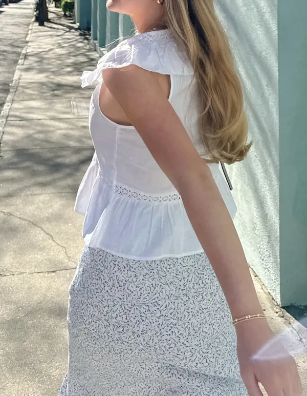 Skirt H&M Maxi Floral - Image 4