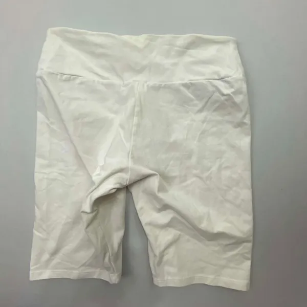 Ambience Women's White High-Waist Biker Shorts Size 1X - Image 6