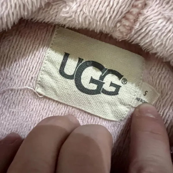 UGG Soft Pullover‎ Hoodie Pink Small - Image 2