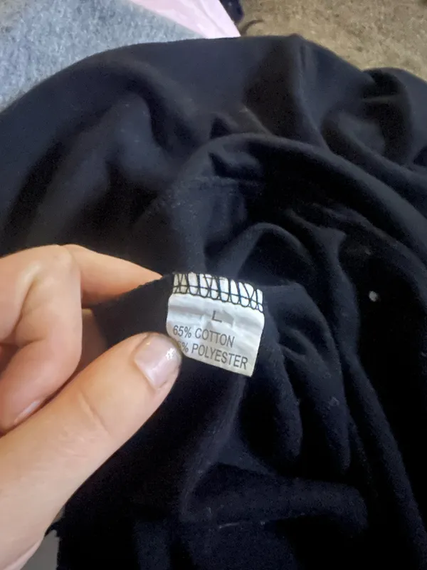 Black Skull Crew Neck Size L - Image 2