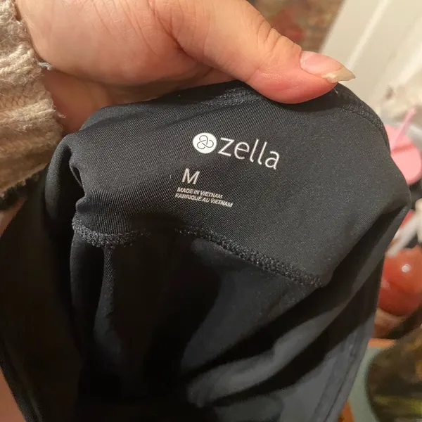 ZELLA BLACK FULL LENGTH MESH LEGGINGS - Image 4
