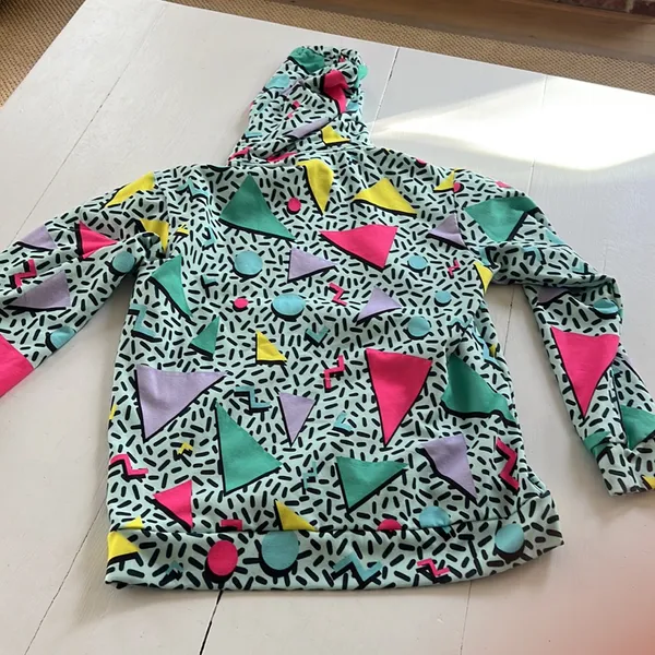 Small unisex 80s 90s hoodie - Image 3