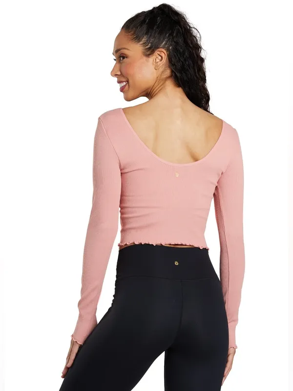 Spiritual Gangster Sweetheart Seamless Long Sleeve Size XS - Image 3