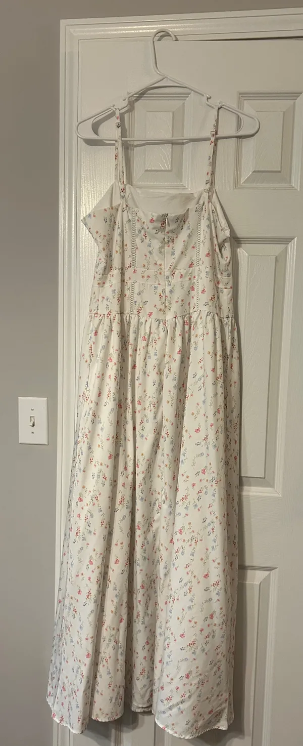 Maxi Dress White Size L - Image 2