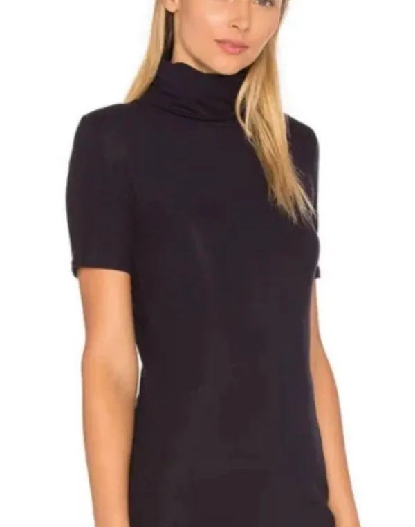 Theory black turtleneck top NEW - Image 4