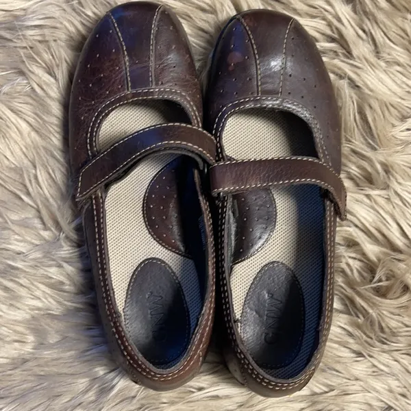 GNW Leather Myrtle Shoes Size 8.5 Medium Brown - Image 11