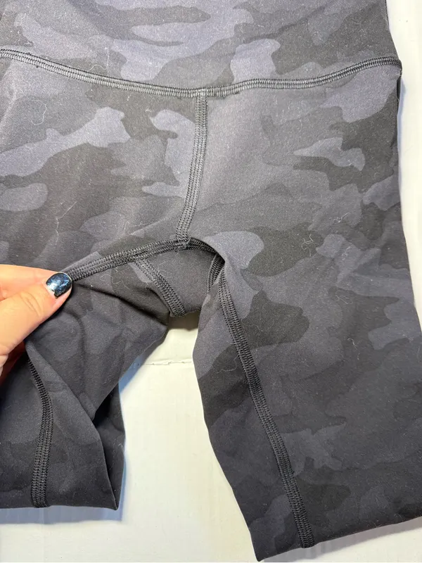 Lululemon Wunder Train Deep Coal Camo Leggings 25" - Image 6