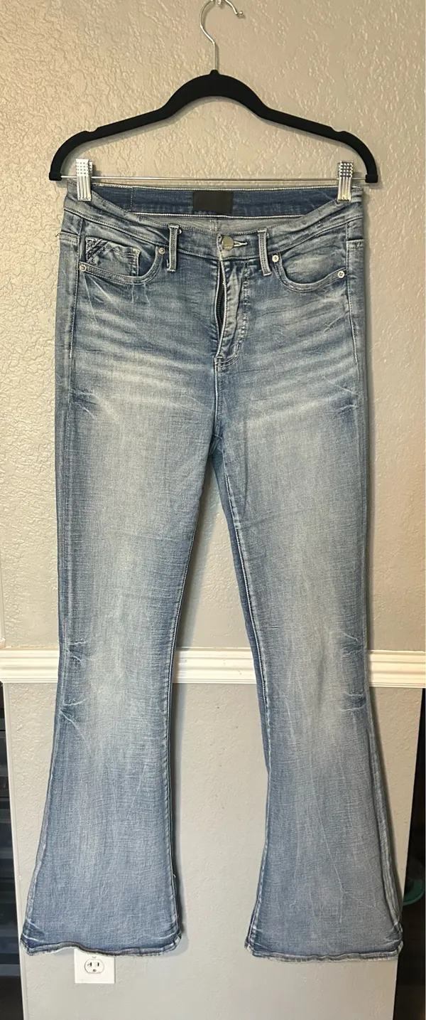 Buckle Black Lightwash Jeans Bootcut Xtra Long - Image 3