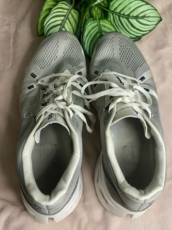 On Cloudeclipse Alloy White Speedboard Running Shoes Mens Size 13 - Image 6