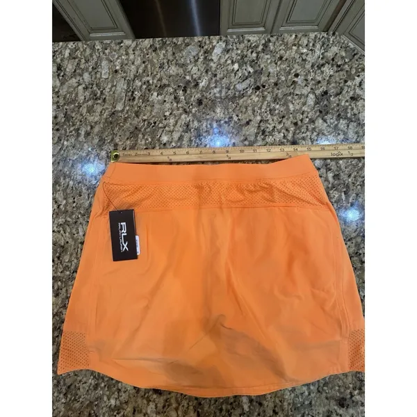 RLX Ralph Lauren Aim 4-Way Stretch Golf Skirt Skort Size Medium Pickleball - Image 9