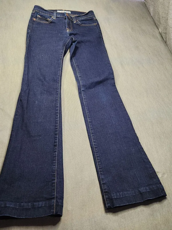 J Brand Women’s Dark Blue Flare Jeans Size 24 - Image 8