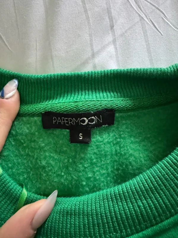 PaperMoon cropped sweatshirt  - Image 2