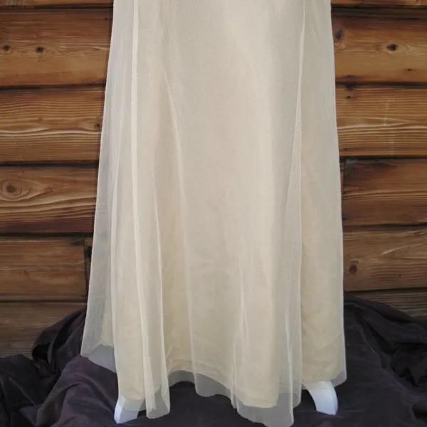 Vintage Vera Wang Sleeveless Gown 6 S - Image 10