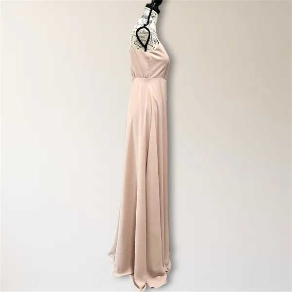Show Me Your Mumu Faith Maxi Dress Dusty Blush Pink Side Slit Homecoming Formal‎ - Image 5