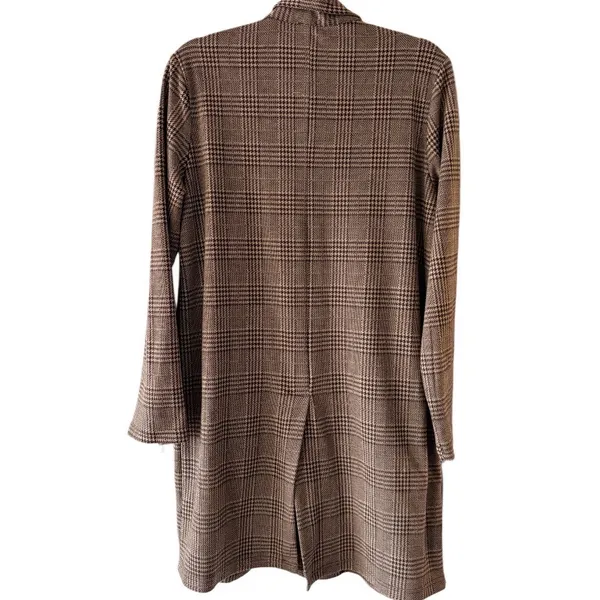 En crème long blazer size L soft‎ tan and brown - Image 2