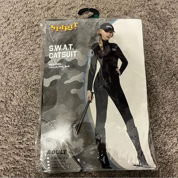 Spirit Halloween SWAT Catsuit - Image 2