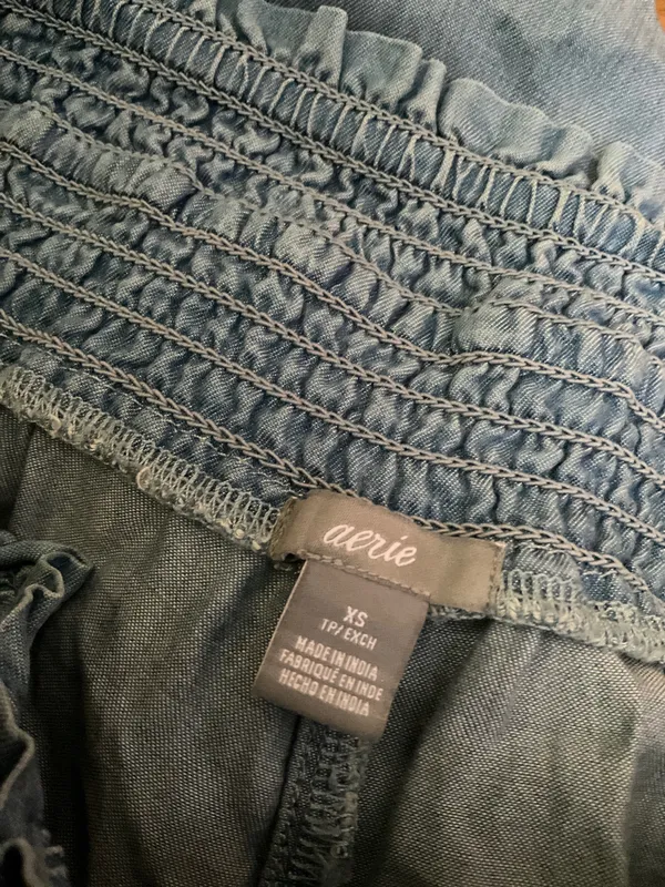 Aerie Drawstring Casual Pants Sz. XS - Image 3