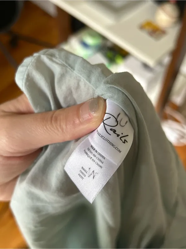 Rails Multicolor Striped‎ amellia cotton Midi Dress small sag harbour linen cott - Image 6