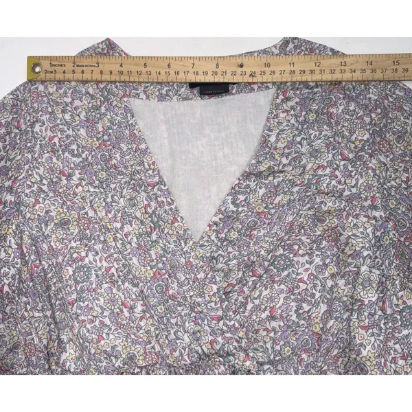 HATCH Long Sleeve Knee Length Whimsy Floral Cottagecore Maternity Dress Sz‎ 2 - Image 7