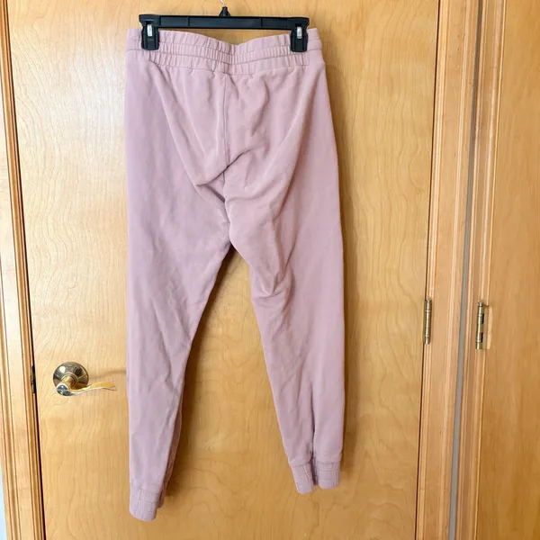AllSaints Lucia Jogger Women Size Small Pink Mauve Cotton‎ Sweatpants WP059U - Image 4
