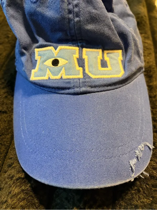 Disney Monsters University Royal Blue Cotton Baseball Cap - Image 3