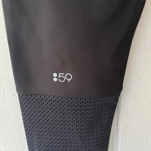 Splits59 Hurdle Mesh‎ Panel Leggings in Black Size M Size M - Image 3