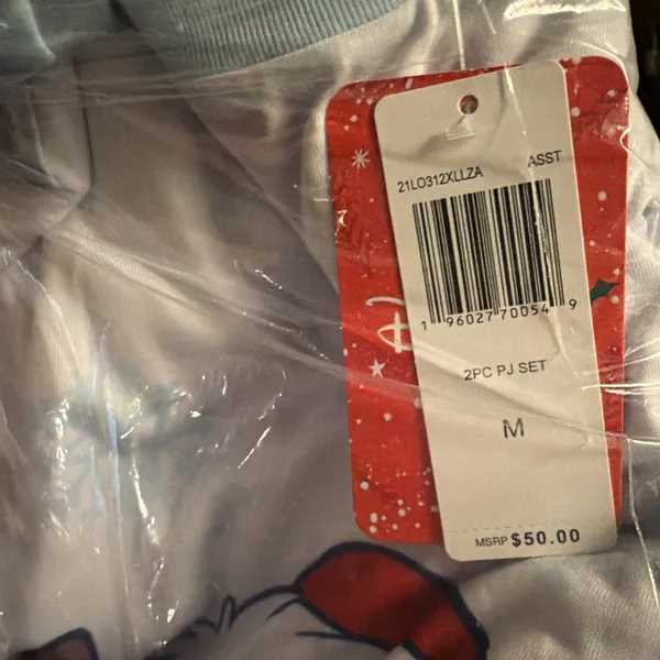 AME × Disney Mom Stitch Holiday Butter Long Pajamas - Image 2