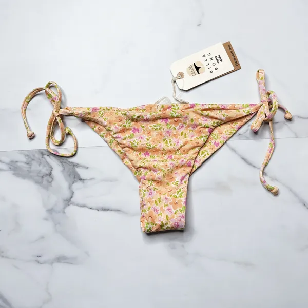 NWT Billabong Summer Breeze Tie Tanga Bikini Bottom - Image 2