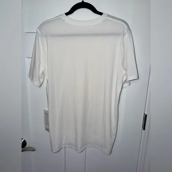 NWT Lululemon Jersey Training Short Sleeve - White - 8 - Image 3