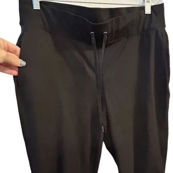 90 Degree‎ By Reflex Women’s Jogger Pants Black Size L Elastic Waistband - Image 3