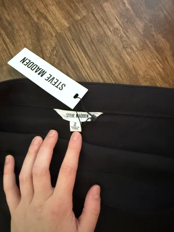 Steve Madden Black Skirt - Image 3