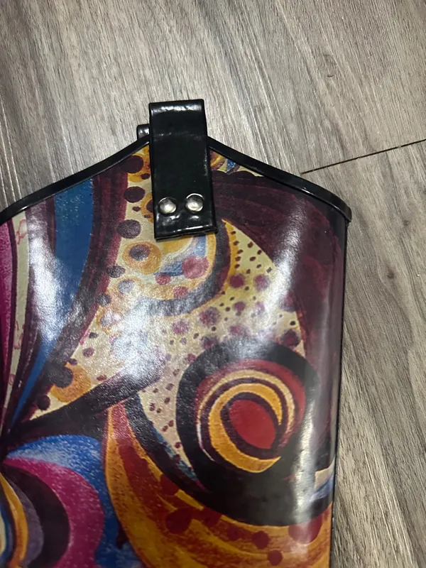 Nomad Colorful Western Rain Boots ,Bold Print . - Image 11
