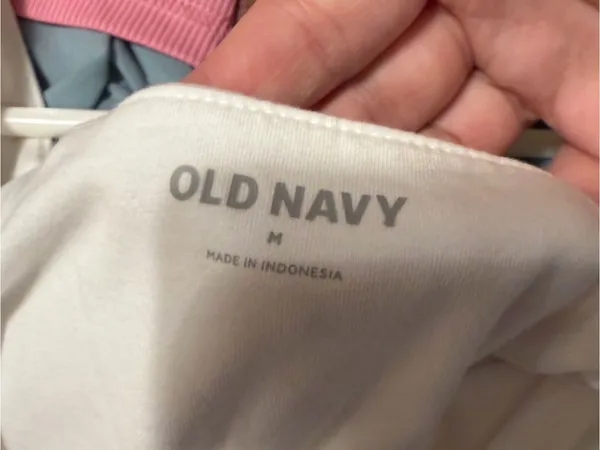 Old Navy White Square Neck Stretch Bodysuit - Image 4