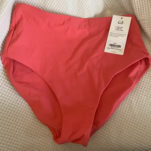 CRZ Yoga Women’s Upf 50+ High Waisted Bikini Bottom - Image 5