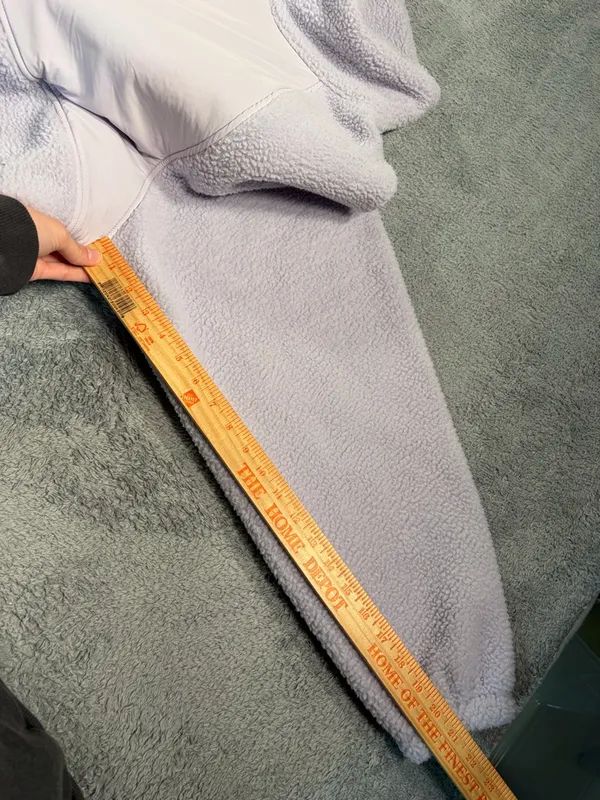 Blogilates Cozy Lavender purple Sherpa fleece Zip-Up Jacket XL - Image 8