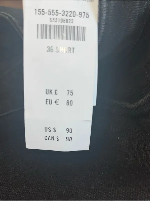 Abercrombie & Fitch Women's Straight Dark Blue Jeans - Image 7