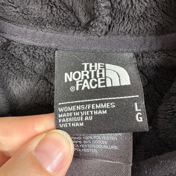 The North Face Black Longline Coat‎ Size Large - Image 4