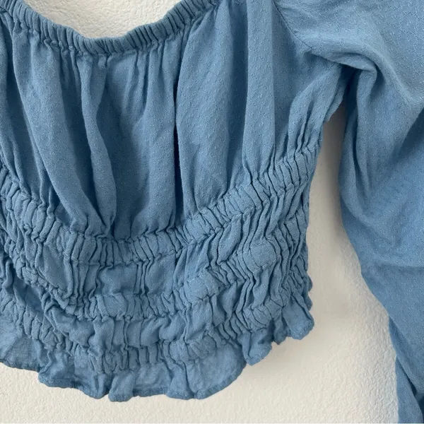 Urban Outfitters Bouquet Square-Neck Smocked Top - Image 4