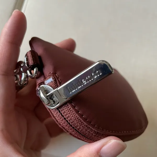 Lululemon Dual Pouch Wristlet - Ancient Copper/Glaze Pink - Image 9