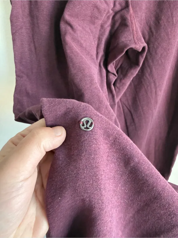 Lululemon Women's Jogger Sweatpants Plum Purple Drawstring Lounge Pants 6 - Image 6