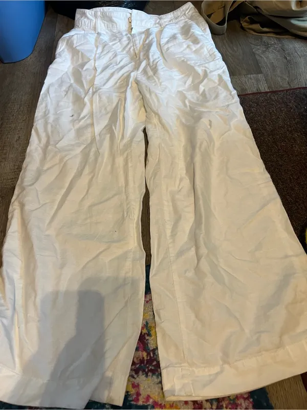 Gap size 10 pleated linen pant - Image 5
