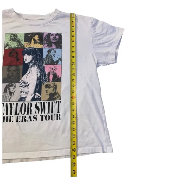 Taylor Swift The Eras Tour T-Shirt XL White 2023 Concert Merch‎ Swiftie Y2k - Image 5