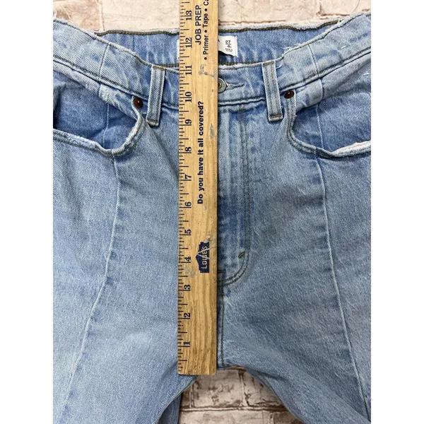 Abercrombie & Fitch Jeans 4 90s Straight Ultra High Rise Jeans Womens ‎ 27 | 4 R - Image 6