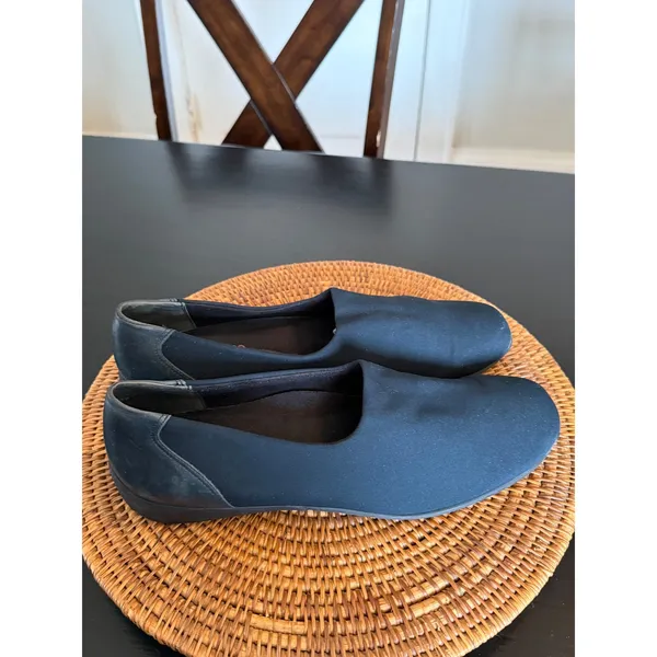 Munro American Stretch Fabric Leather Slip On‎ Loafers Womens 14 - Image 3