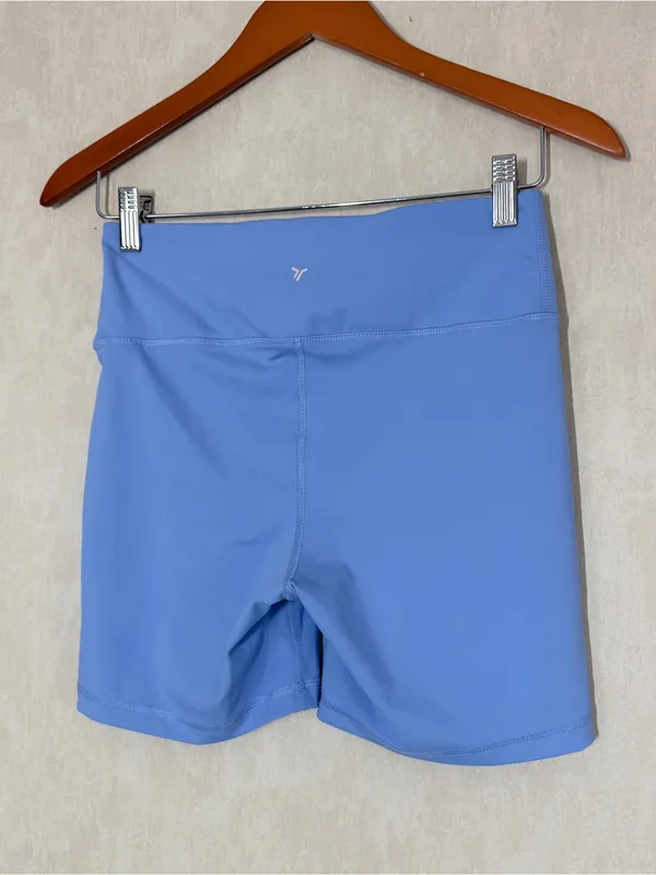 Old Navy Women’s High-Waisted PowerSoft Biker Shorts 6” in Blue Overall M - Image 4