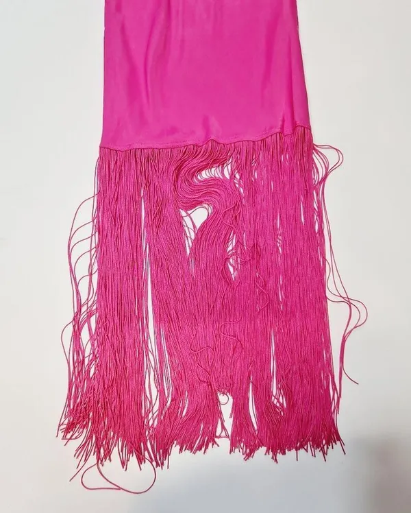 Camila Coelho Payton Maxi Dress in Hot Pink - Image 9