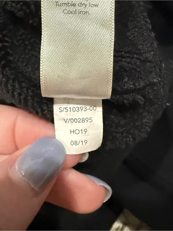 Athleta Black Cozy Karam 1/4 Zip Pullover - Image 10