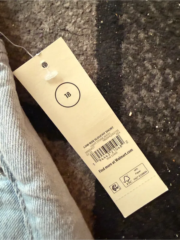 No Boundaries Light Blue Distressed Jean Shorts - Image 9