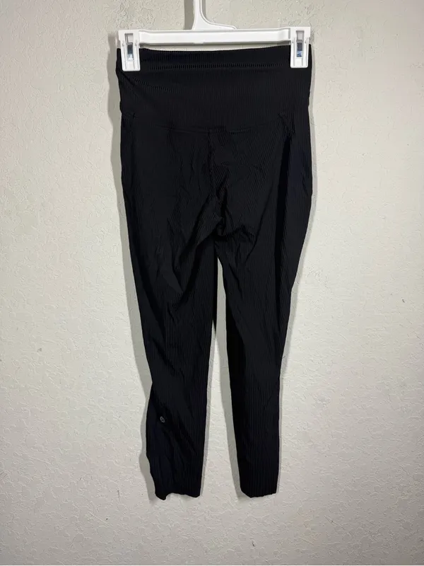 Lululemon Base Pace High Rise Tight 23" Ribbed Nulux Size 4 - Image 6